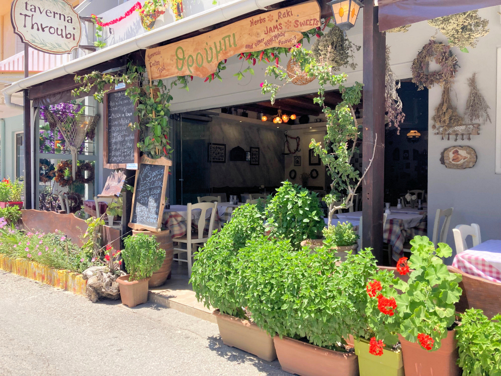 Restaurant Thrubi, Plakias Centre, Crete