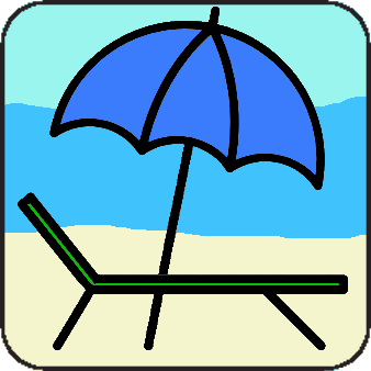Πλακιάς παραλίες ομπρέλες, Πλακιάς παραλία ξαπλώστρες, Πλακιάς παραλία οργανωμένες